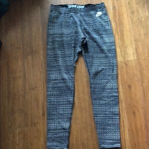 Striped Nike leggings